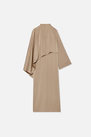 Asymmetric Cape Dress