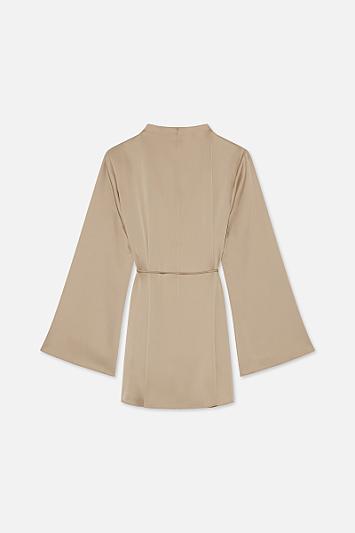 Asymmetric Pleat Blouse