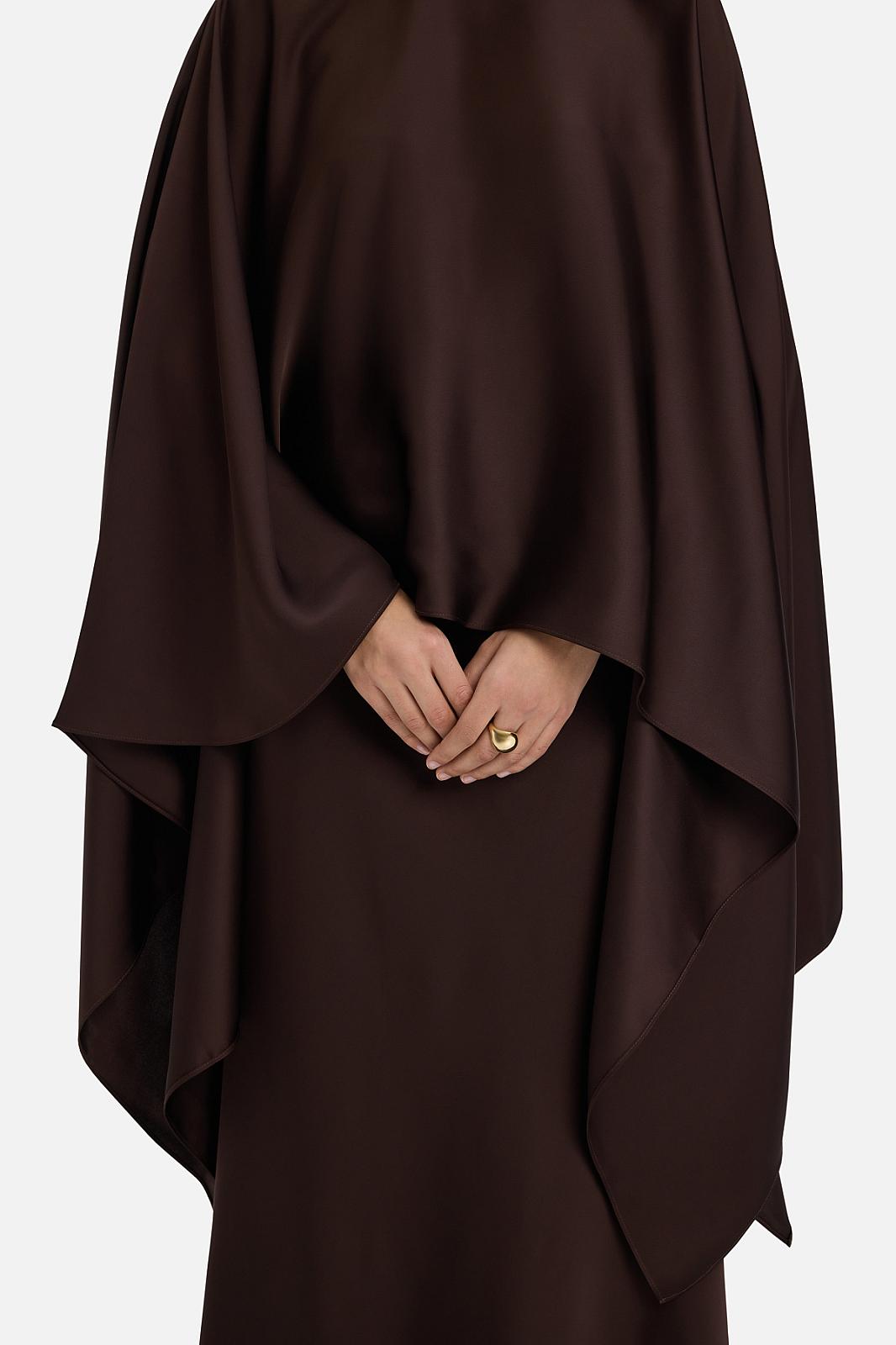 Asymmetric Cape Blouse