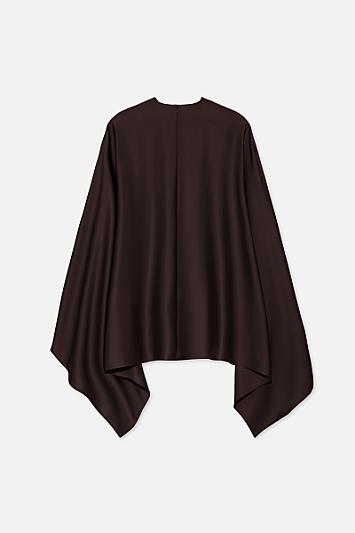 Asymmetric Cape Blouse