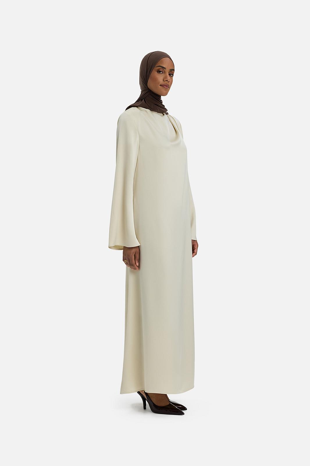 Asymmetric Drape Dress Regular