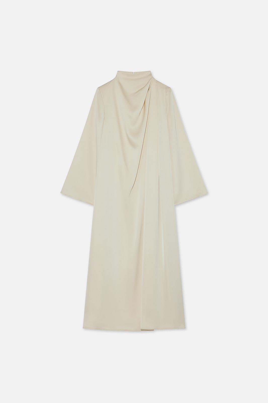 Asymmetric Drape Dress Regular
