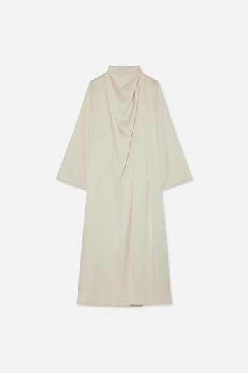 Asymmetric Drape Dress Regular