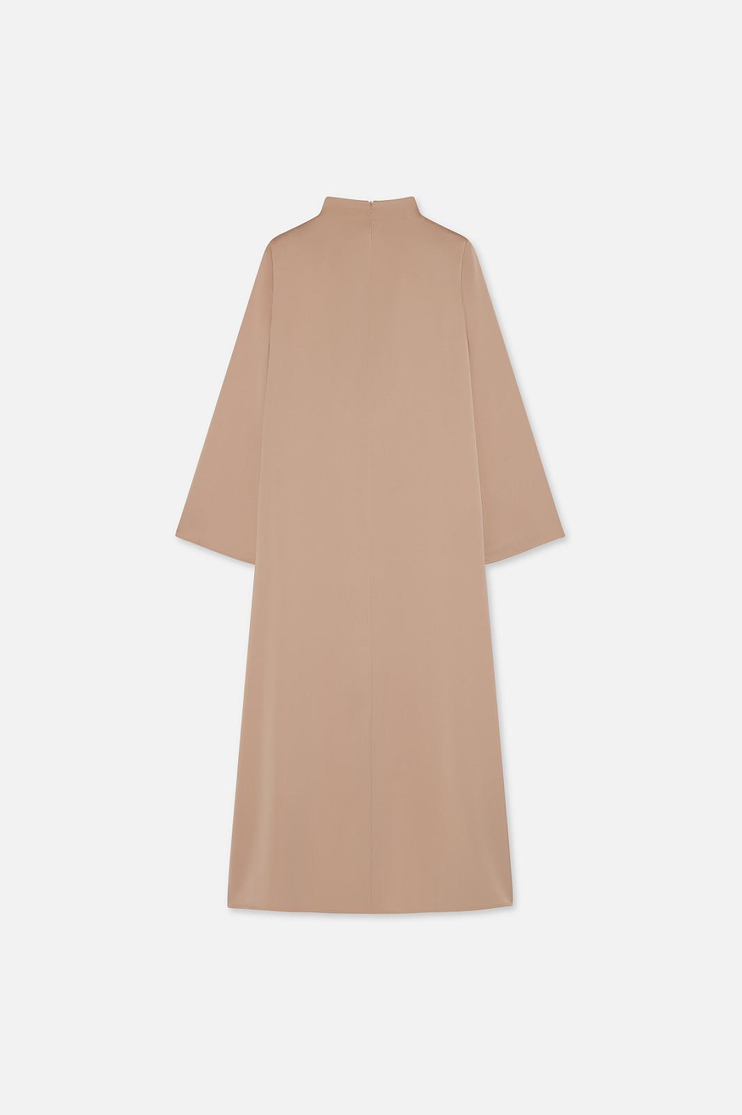Asymmetric Drape Dress Short