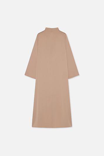 Asymmetric Drape Dress Short