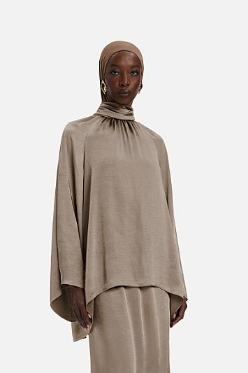 Volume Sleeve Blouse