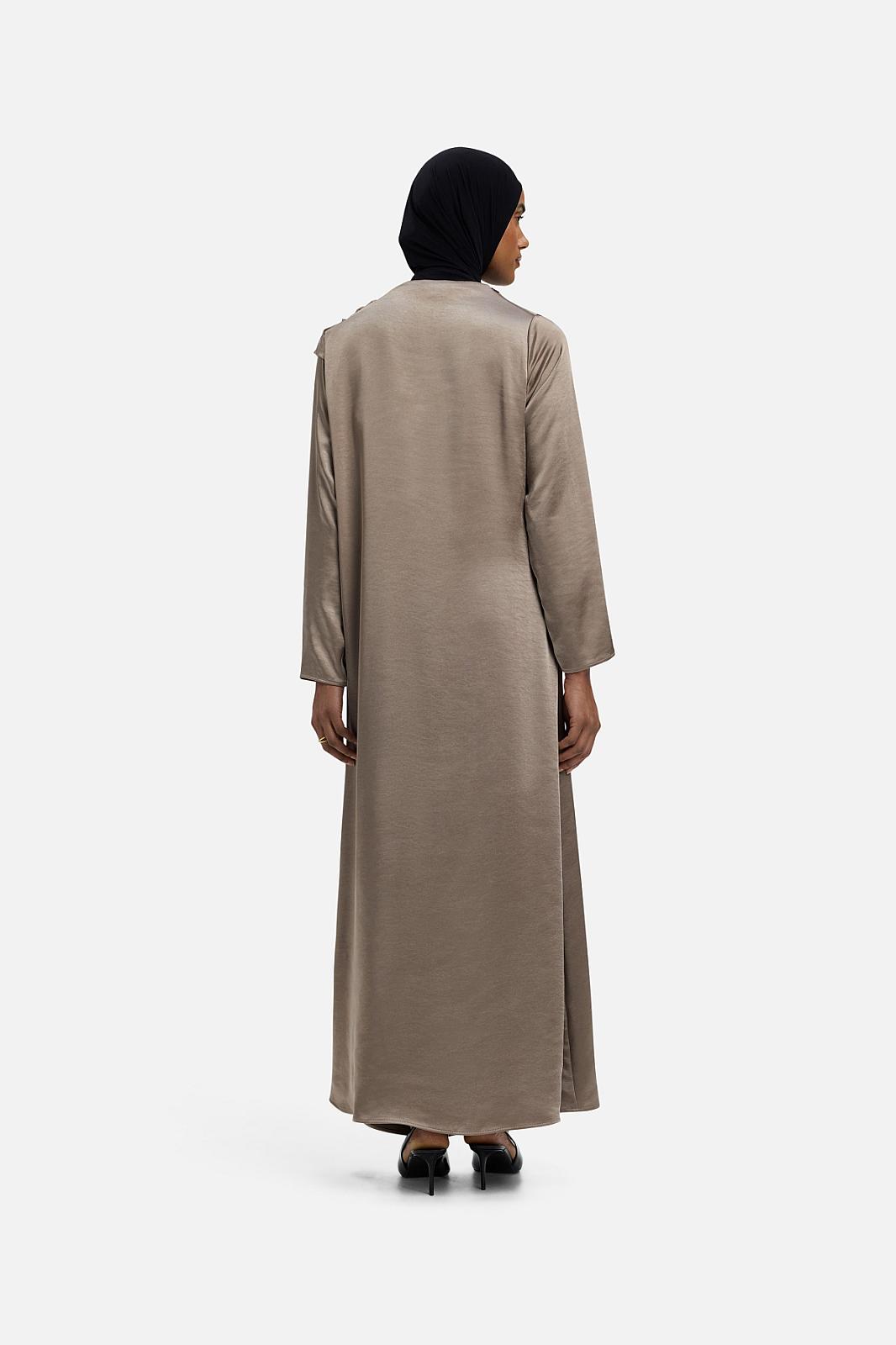 Shoulder Drape Dress