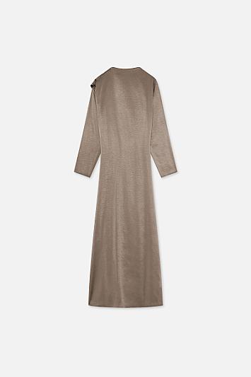 Shoulder Drape Dress