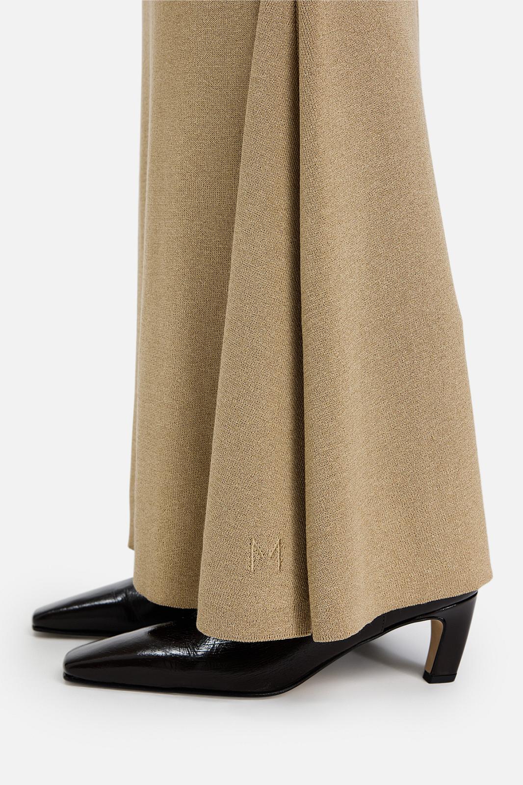 Gilded Knit Skirt