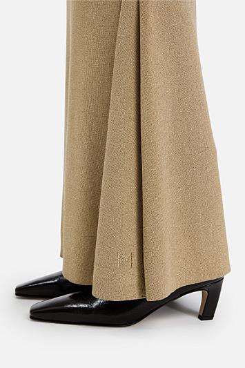 Gilded Knit Skirt