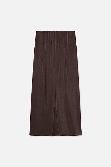 Volume Pleat Skirt