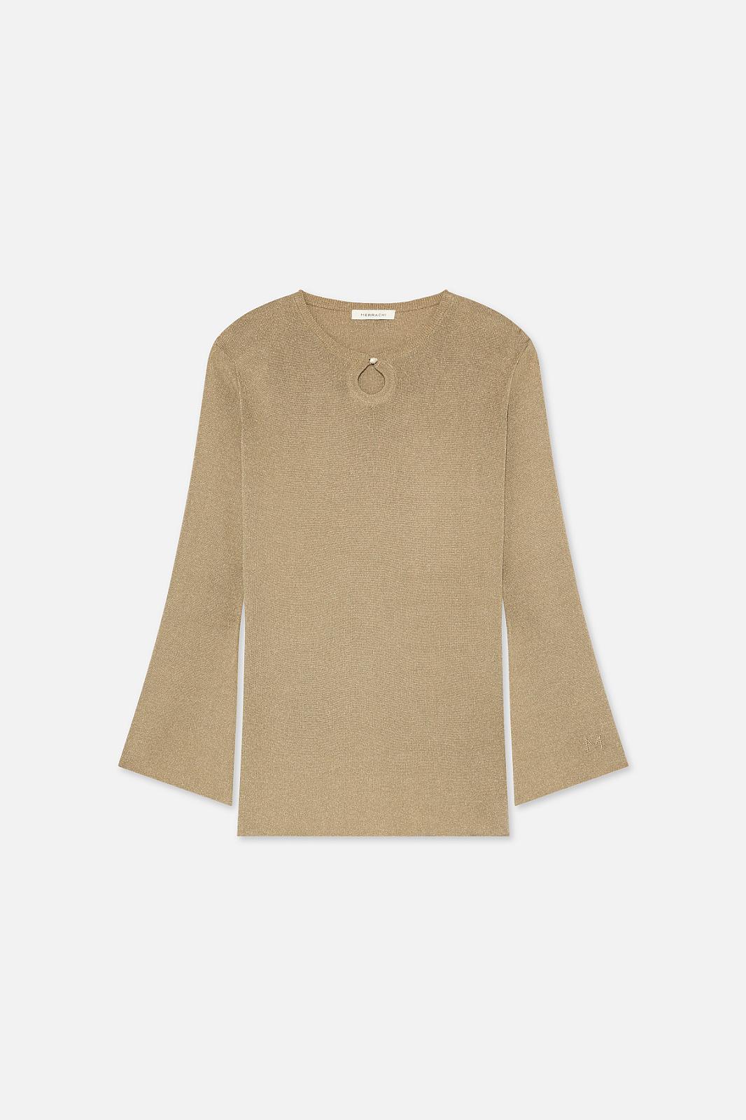 Gilded Knit Top