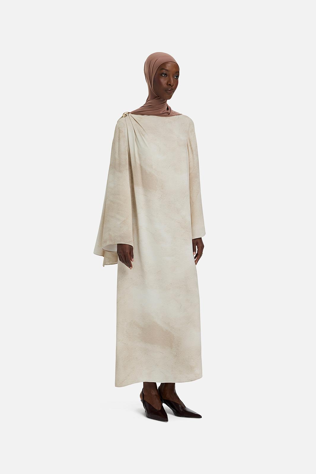 Detailed Shoulder Dress