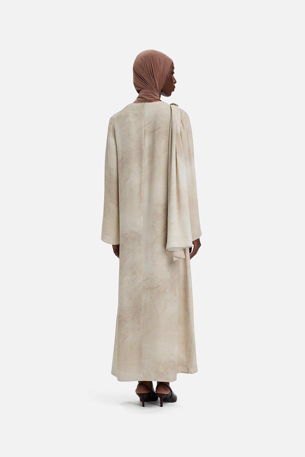 Detailed Shoulder Dress