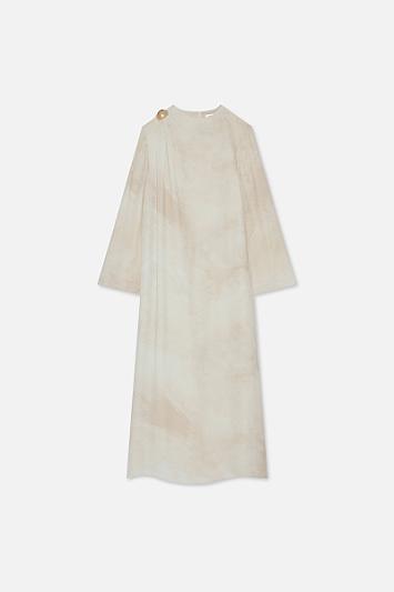 Detailed Shoulder Dress