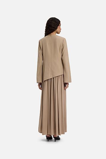 Soft Curved Tailored Dress