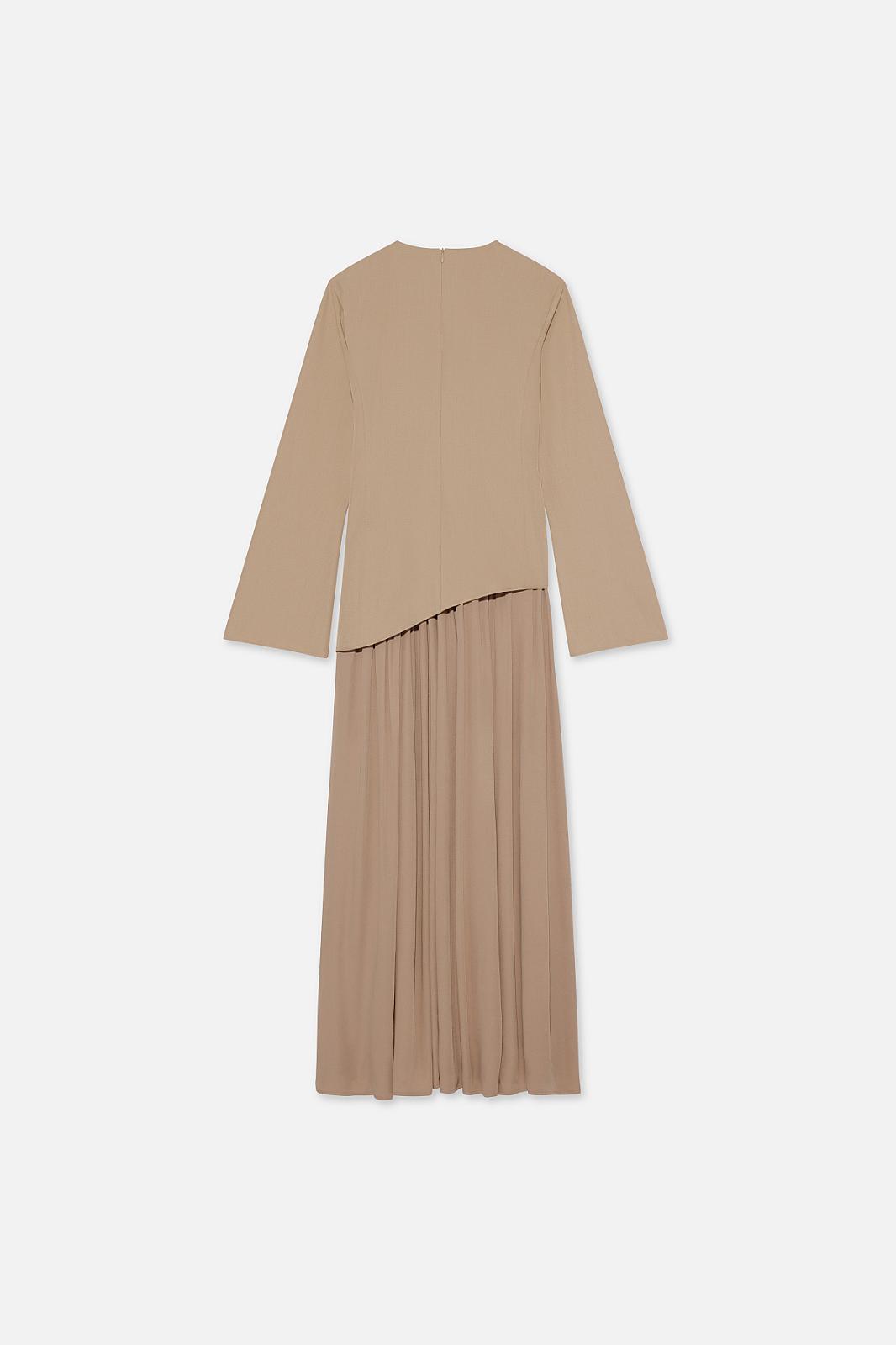 Soft Curved Tailored Dress