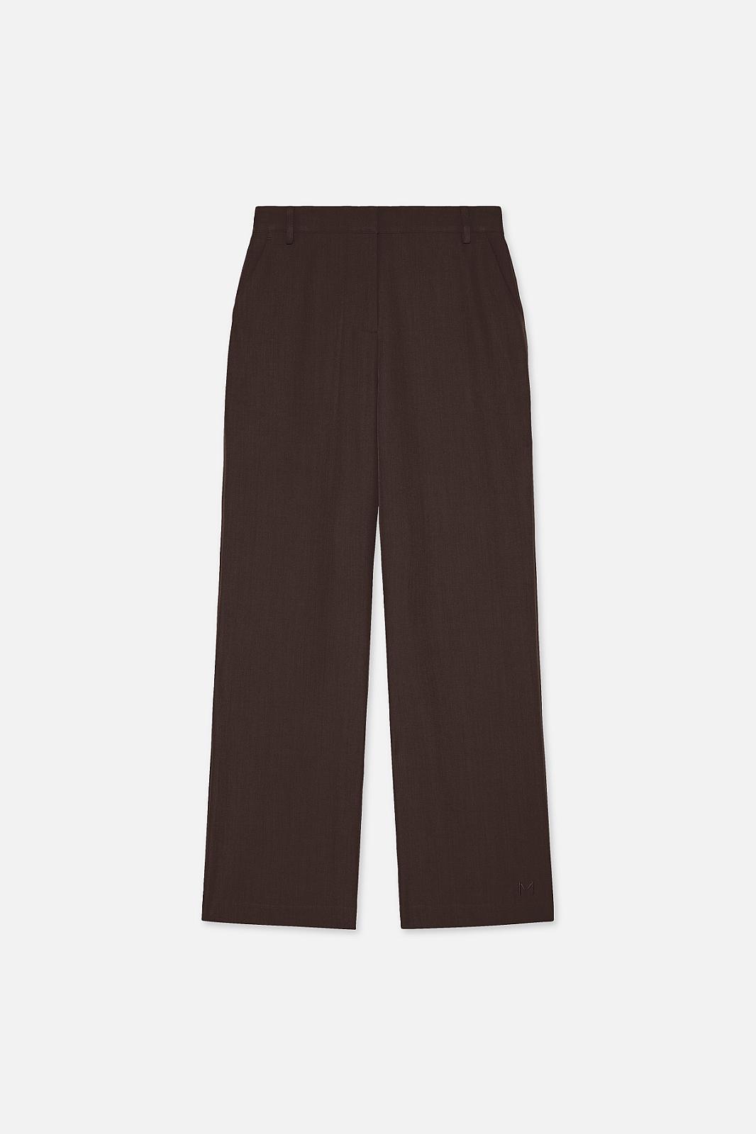 Straight Cut Tailored Pants