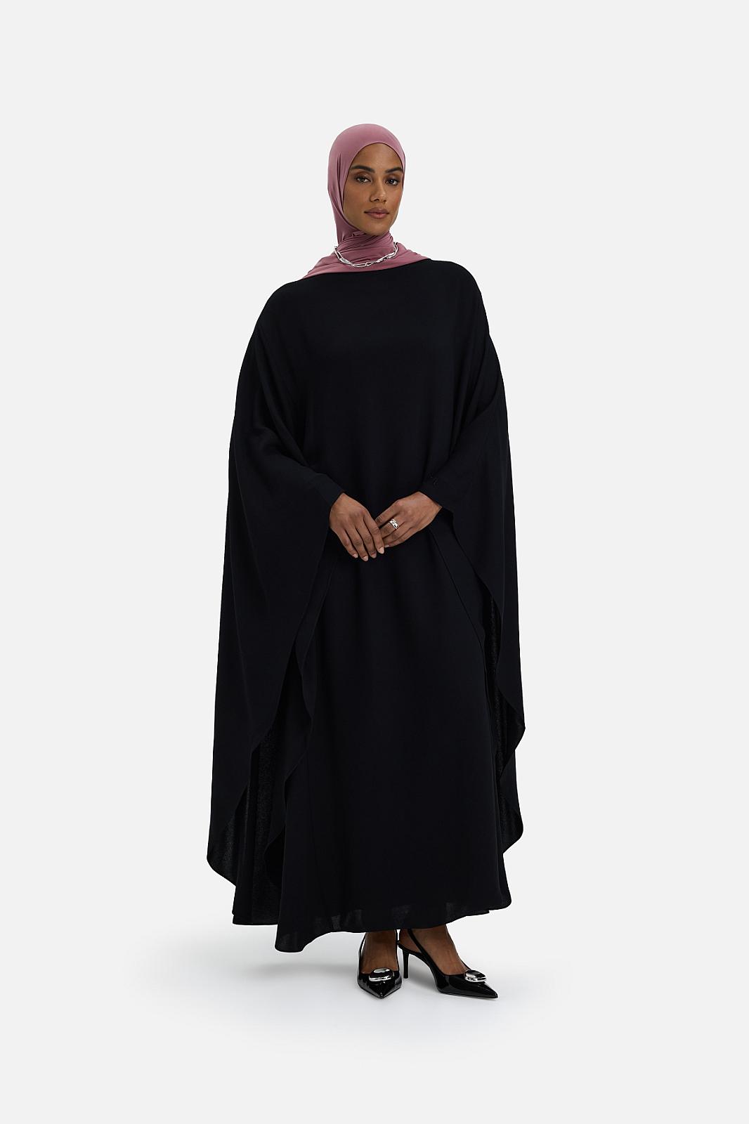 Layered Cape Dress