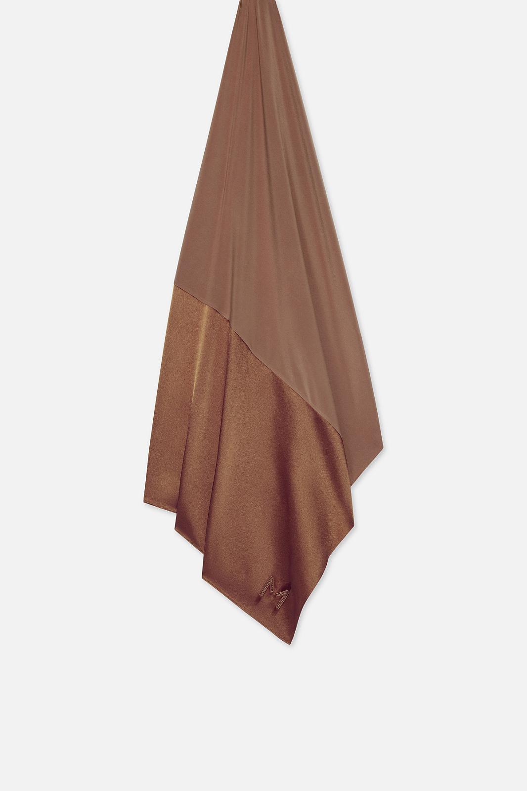 Structured Satin Edge Scarf