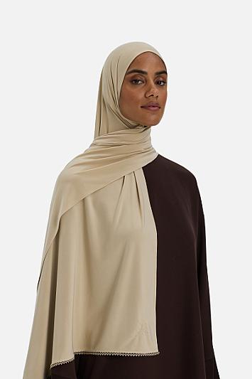 The Picot Edge Liquid Scarf