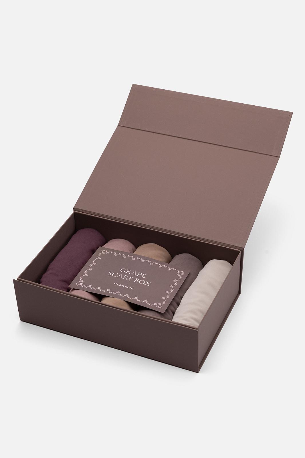 Grape Limited Edition Scarf Gift Box