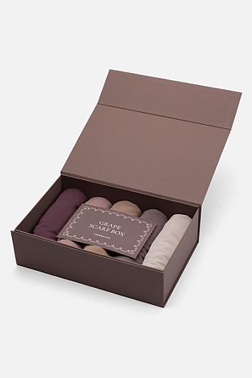 Grape Limited Edition Scarf Gift Box