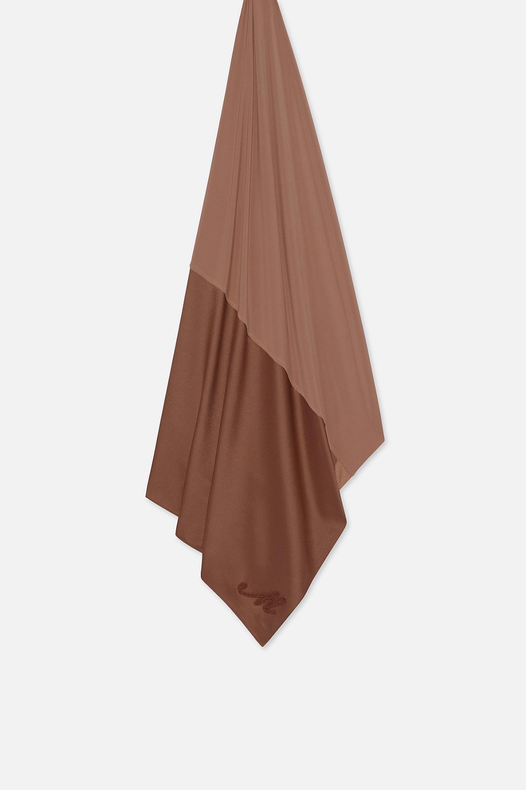 Logo Satin Edge Scarf Premium