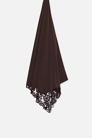 Lace Trim Scarf