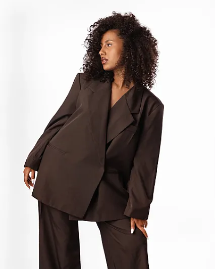 Espresso Tailored Blazer