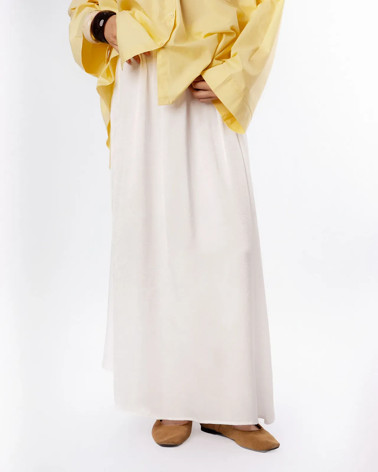 Ivory Maxi Skirt