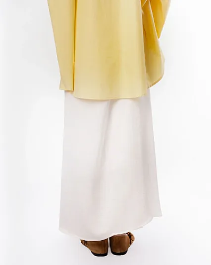 Ivory Maxi Skirt