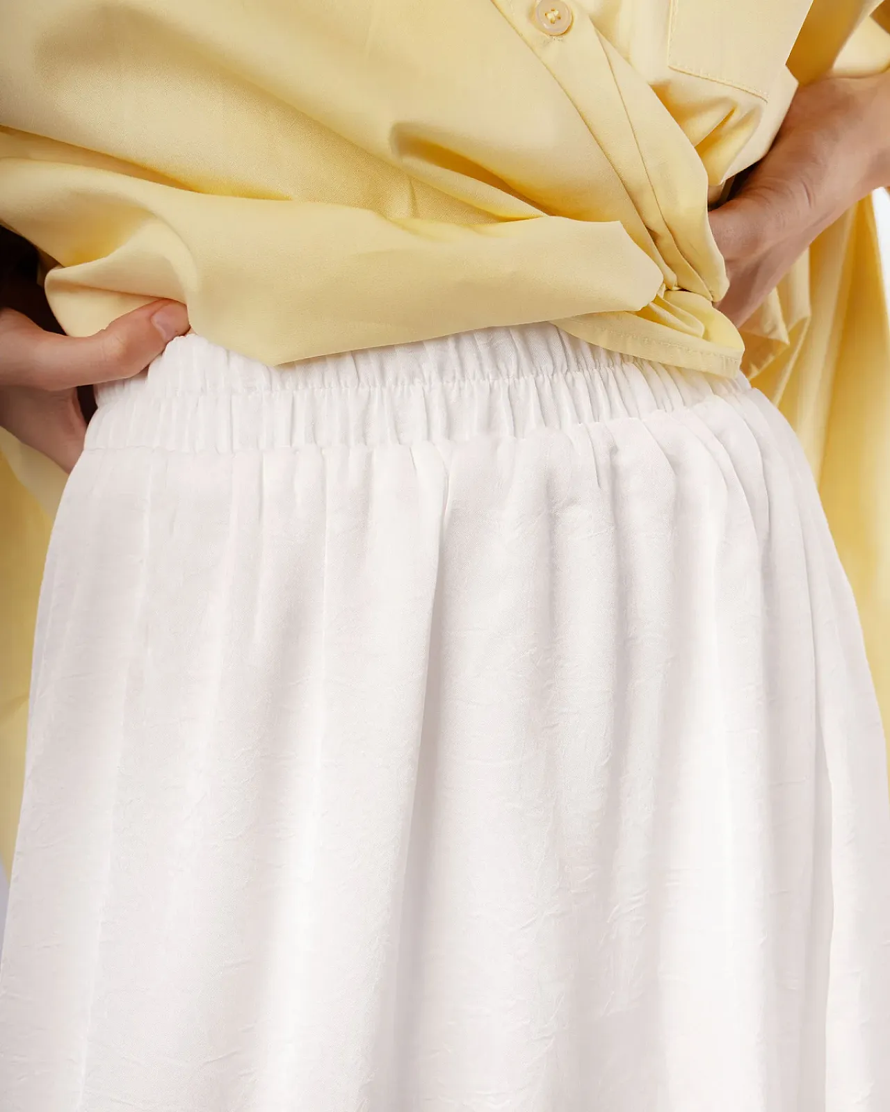Ivory Maxi Skirt