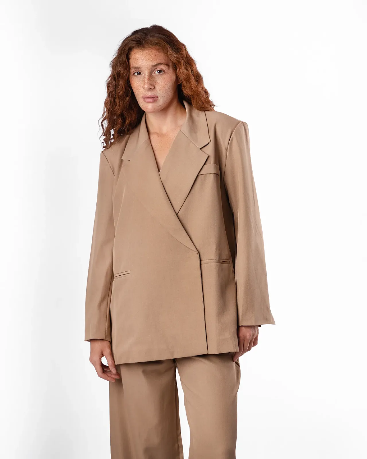 Almond Tailored Blazer