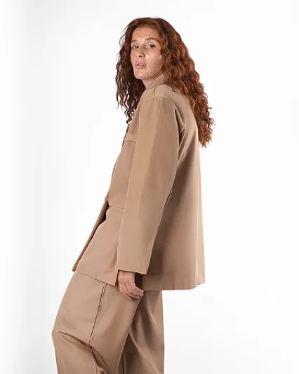 Almond Tailored Blazer