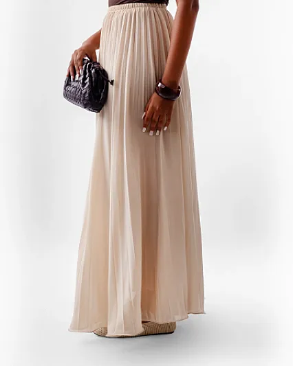 Oyster Flowy Skirt