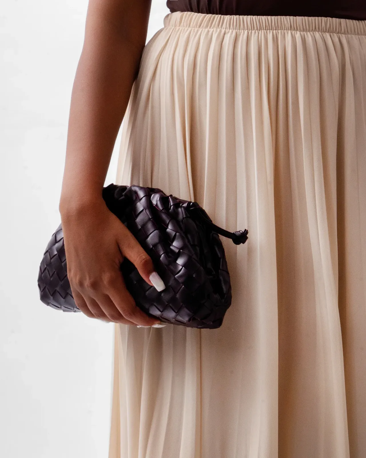 Oyster Flowy Skirt