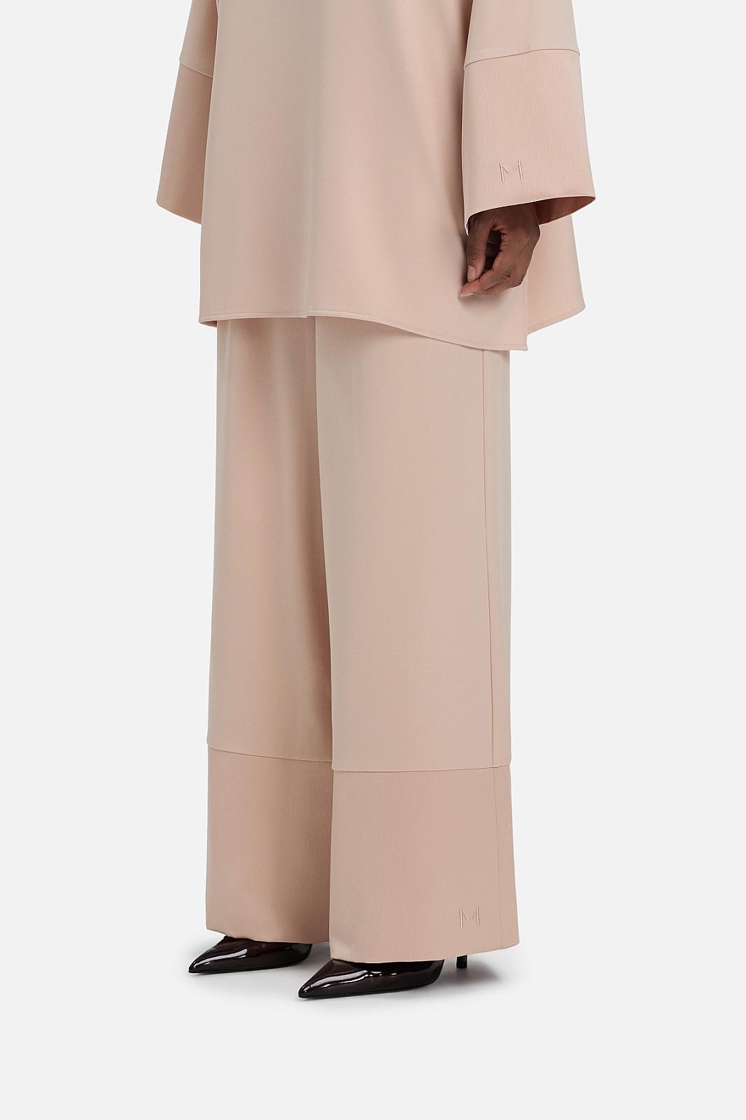 Satin Trim Trouser