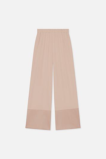 Satin Trim Trouser