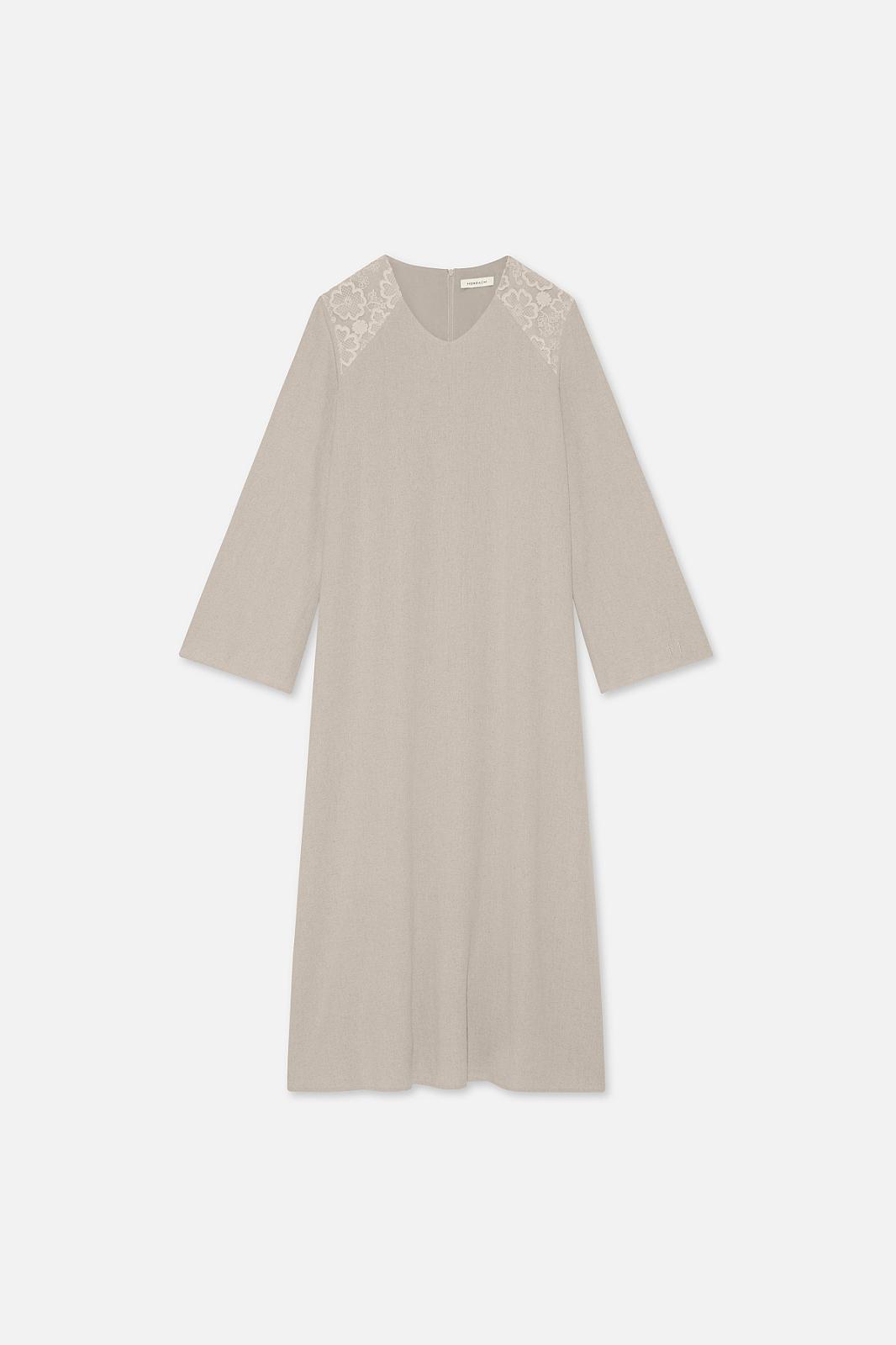 Lace Trim Dress