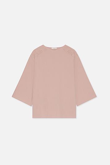 Lace Trim Top