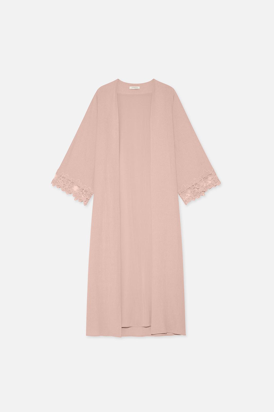 Lace Trim Abaya